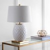 25.5" Glass/Metal Diamond Table Lamp (Includes Energy Efficient Light Bulb) - JONATHAN Y - image 3 of 4