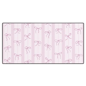 marufemia Coquette pink bows Desk Mat - 1 of 4