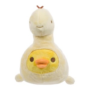 Kiiroitori San-X Original Plays with Dino Series Plush - Pastel Yellow - 1 of 4