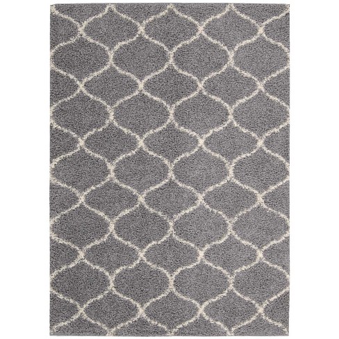 Nourison Windsor Cappuccino Shag Area Rug : Target