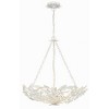 Crystorama Lighting Marselle 6 - Light Chandelier in  Matte White - 4 of 4