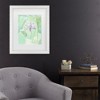 Trademark Fine Art - Binbin L.  Lotus Flower Matted Framed Art - 2 of 4