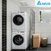 Delta Breez Elite Bathroom Exhaust Fan Energy Efficient Quiet Operation Motor with LED Indicator Light, High Speed Adjustable 80 or 110 CFM, White - 4 of 4