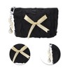 Unique Bargains Butterfly Pendant Lace Bow Makeup Bag 1 Pc - 4 of 4
