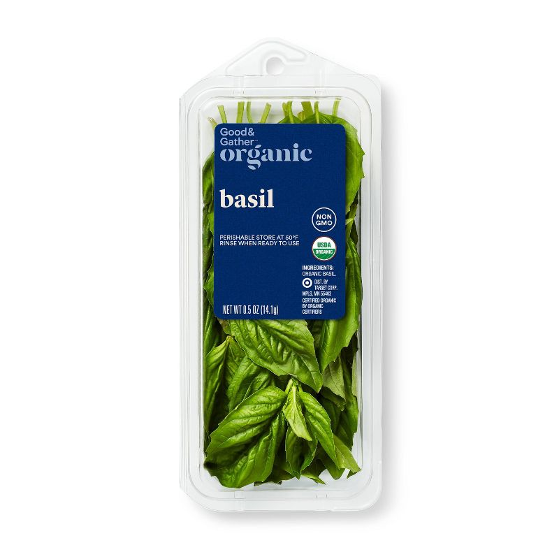 Organic Basil - 0.5oz - Good &#38; Gather&#8482;, 1 of 6