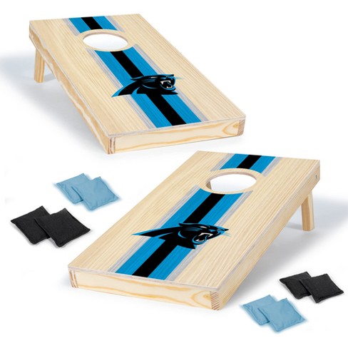 NFL Carolina Panthers 1'x2' Wood Cornhole Set - image 1 of 4