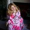 Catalonia Woman Wearable Blanket Hoodie Oversized Sweatshirt, Warm Fleece Pullover Adult Blanket, Cozy Birthday Gift for Woman Wife - 3 of 4