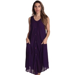 Riviera Sun Sleeveless Umbrella Dresses for Women - 1 of 3
