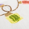 20"x20" Oversize String of Lights Polyester Filled Throw Pillow Square - Rizzy Home: Indoor Canvas Cotton with Hidden Zipper - 2 of 4