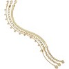 Set of 3 Layered Chain Bracelets, Gold Tone Mixed Link Fashion Jewelry for Women - 2 of 4