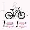 Kids Mountain Bike, Single Speed Bikes With 24 Inch Wheel Outdoor Traveling Cycling Hiking Exercise Bicycles For Kids And Toddler Age 9-12 Years - 3 of 4