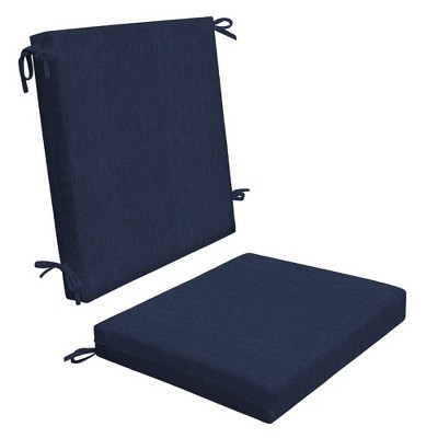 Honeycomb Outdoor Midback Dining Chair Cushion