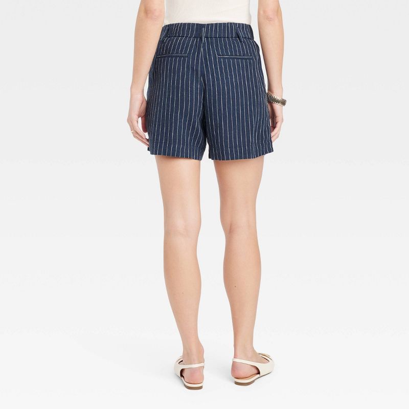 Women's High-Rise Pleated Front Shorts - A New Day™, 3 of 12