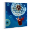 Stupell Industries Dandelion Hot Air Balloon Mouse Wall Plaque Art - 2 of 4