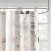 PAGED 72x72 Inch Cotton Printed Shower Curtain with 12 Button Holes,Country Style Shower Curtains for Bathroom - 4 of 4