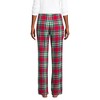 Lands' End Women's Print Flannel Pajama Pants - 2 of 3