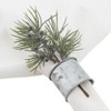 Saro Lifestyle Table Napkin Picks With Pine and Berry (Set of 12) - 3 of 4