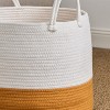 Cesicia Cotton Round Laundry and Storage Basket - 4 of 4