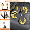 Stair Climbing Hand Truck, Heavy Duty Folding Dolly Cart with 6 Wheels, 440Lbs Capacity, Moving Dolly - 4 of 4