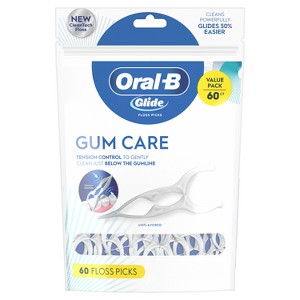 Oral-B Glide Gum Care Picks - 60ct - 1 of 4