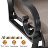 Pellebant Outdoor Indoor Aluminum Swivel Bar Stool 2-piece Bar Height Stool Bar Chairs - 4 of 4