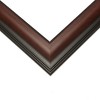 PosterPalooza | Panoramic Linear Brown Picture Frame - UV Acrylic, Foam Board Backing, Hanging Hardware - 2 of 4