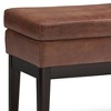 WyndenHall Bragg Ottoman Bench - image 3 of 4