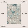 Contemporary Pop Modern Abstract Vintage Faded Area Rug - JONATHAN Y - image 3 of 4