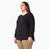 Dickies Women's Plus Thermal Long Sleeve Shirt - 3 of 4