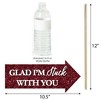 Big Dot of Happiness Funny We Still Do - 40th Wedding Anniversary - Anniversary Party Photo Booth Props Kit - 10 Piece - 3 of 4