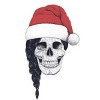 Women's Design By Humans Christmas skull By kodamorkovkart Racerback Tank Top - 2 of 3