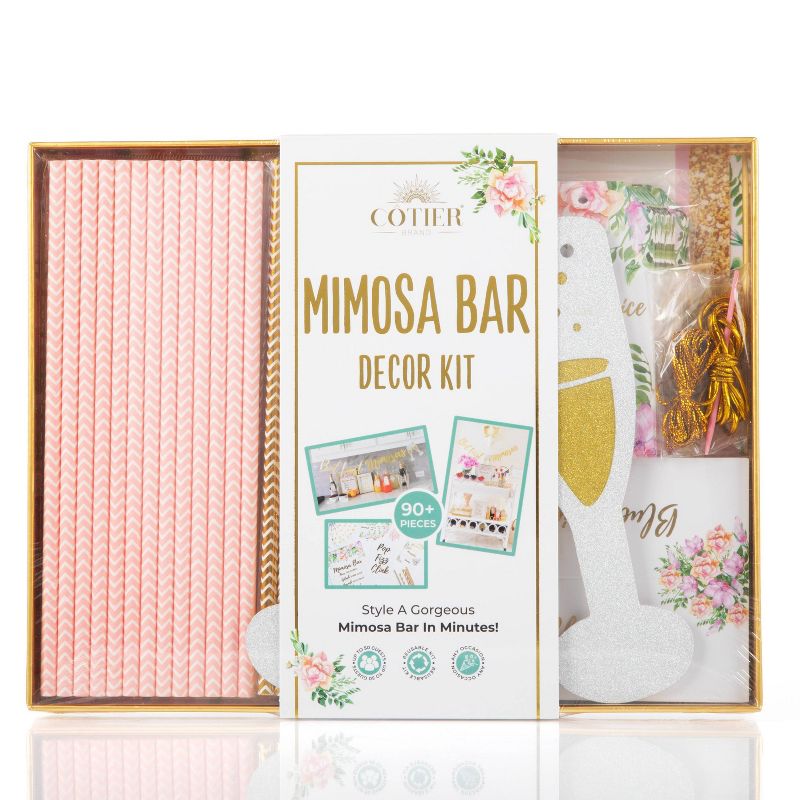 97ct Mimosa Bar Decor Kit, 4 of 20