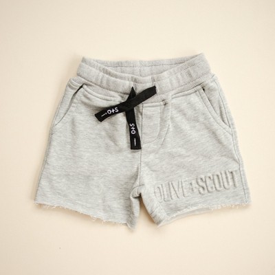 Kids Kash Sweat Shorts - Olive + Scout