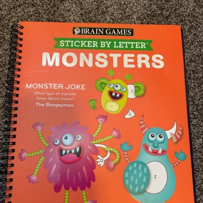 Sticker by Letter: Magical Creatures (Sticker Puzzles - Kids Activity Book)  [With Sticker(s)] (Brain Games