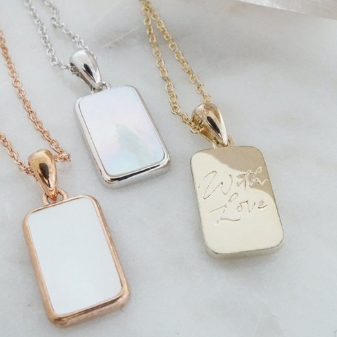 Moonlight Pendant Necklace in Gold, Rose Gold, Silver - Honeycat - image 1 of 4