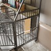 Gulches 40in H x 48in W x 24in D StoreCage Pet Crate Black Beige 1 Pack Cat Dog Livestock Supplies Product type - 4 of 4