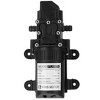 iMountek "12V Self-Priming Water Pump 123PSI, 100W Electric Diaphragm Pump with 2 Hose Clamps for RV, Boat" Black - 4 of 4