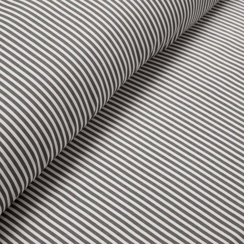 Lush Decor 3pc Reyna Stripe Reversible Comforter Bedding Set Gray/White, 4 of 7