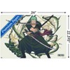 Trends International One Piece: Fishman Island - Roronoa Zoro Three Swords Unframed Wall Poster Prints - 3 of 4