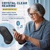 MEDca Rechargeable Bluetooth Hearing Aids for Seniors, Easy, to, Use Behind the Ear Sound Amplifier with Automatic Noise Cancelling & App - 2 of 4