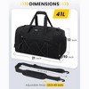Generic Gym Bag for Men - 21 Inches Duffle Bag for Travel Water-resist - 2 of 4