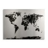 Trademark Fine Art - Michael Tompsett 'Abstract Map' Floating Brushed Aluminum Art - image 2 of 4