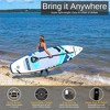 Solstice Watersports Islander Inflatable Raft Stand-Up Paddle Board Kit w/ Accessory & Camera Mount and Bungee Storage - 4 of 4