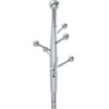 TOBILI Stainless Steel Spray Painted Hanger,Modern Silver Stainless Steel Coat Rack,Solid Wood Reinforcement At The Bracket - 4 of 4