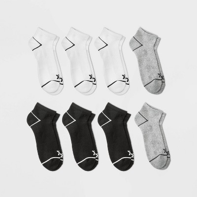 Men's Assorted Cushion Athletic Socks 6+2pk - All in Motion™ 6-12