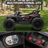 24V Electric UTV, Ride On Toys for Kids, 2x130W Electric Car with Remote Control, 4 Shock Absorbers, LED Lights, Music - 3 of 4