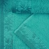 Charming Floral Accent Cotton Towel Set by Blue Nile Mills - 3 of 4