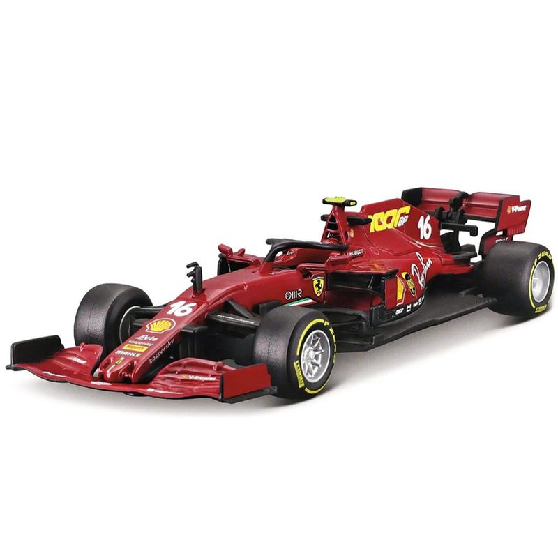 Ferrari SF1000 #16 Charles Leclerc Tuscan GP Formula One F1 (2020) "Ferrari's 1000th Race" 1/43 Diecast Model Car by Bburago, 2 of 4