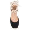 Journee Collection Womens Monte Wedge Heel Espadrille Sandals - 4 of 4