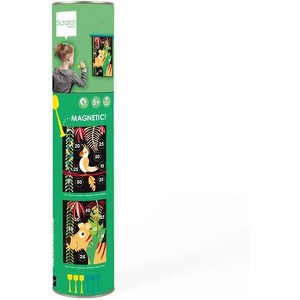 Scratch Europe Magnetic Darts Game – Tropical Jungle, Medium, Includes 6 Darts, Ages 5+ - 1 of 4